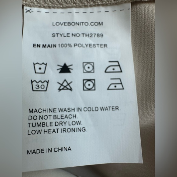 Love, Bonito Cream Wide-Leg Trousers size‎ 4 - Picture 9 of 10